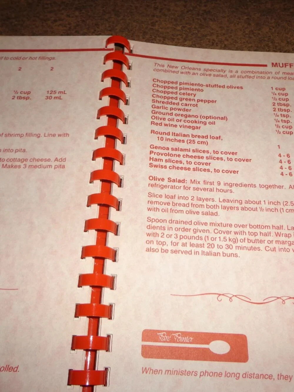 Spiralbound Softcover Cookbook 